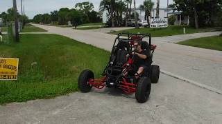 custom built 250cc Yerf Dog buggy test drive jds custom buggies 3 [upl. by Einavoj]