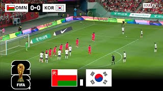 eFootball Pes 21 Gameplay  Oman vs South Korea  World Cup 2026 Qualifiers AFC [upl. by Aiepoissac]