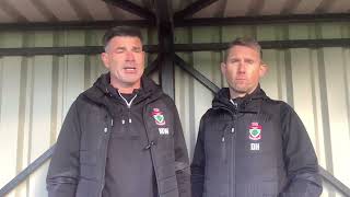 Manager interview  Guilsfield vs CPD Bae Colwyn  12th October 2024 [upl. by Elkcim]