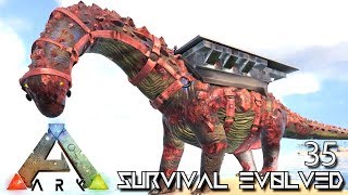 ARK SURVIVAL EVOLVED  ZOMBIE TITANOSAUR BOSS KILLER E35   PUGNACIA PARADOS [upl. by Goldfarb]