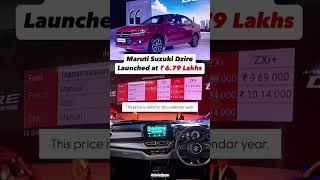 New Dzire 2024 💪🔥  dzire shorts shortsfeed tranding explore viralvideo [upl. by Maren]