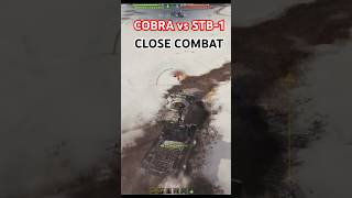 Close Combat Cobra vs STB1 World of Tanks wot shorts [upl. by Ademordna928]