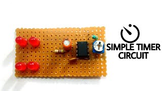 Timer circuit  how to make 555 timer [upl. by Tullusus]