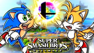 💥 FIGHT  Sonic and Tails Play quotSuper Smash Bros Ultimatequot LIVE [upl. by Naval]