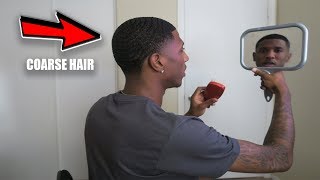 How To Get 360 Waves With Coarse Hair FOR BEGINNERS  MUST WATCH [upl. by Scotney701]