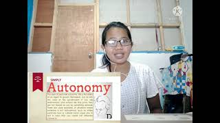 ETHICS CHAPTER 4 AUTONOMY AND UNIVERSALIZABILITY [upl. by Danae]