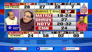 ಜಮ್ಮುವಿನಲ್ಲಿ ಬಿಜೆಪಿ ಕಾಶ್ಮೀರದಲ್ಲಿ ಕಾಂಗ್ರೆಸ್‌ ಪ್ರಾಬಲ್ಯ Jammu and Kashmir Exit Poll 2024 Suvarna News [upl. by Rosalba579]