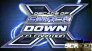 Decade of SmackDown Theme Song with Logo loop quotLet It Rollquot by Divide The Day NEW [upl. by Kela161]