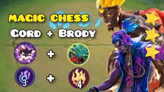 GORD  BRODY  COMBO THARZ 3 MAGIC CHESS [upl. by Enirac820]