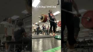 131kg290lbs POWER CLEAN ATTEMPT motivation olympicweightlifting gym athlete [upl. by Madelaine271]