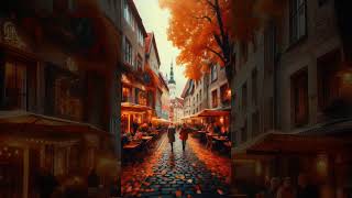 Tallinn Estonia  Autumn Season  AI Art Inspired by Tallinn [upl. by Sundberg]