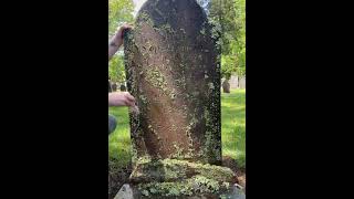 Satisfying Gravestone Cleaning amp Restoration 2021 [upl. by Athena]