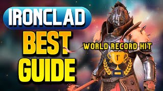 IRONCLAD  BILLION DAMAGE HIT COMBO Clan Boss Build amp Guide [upl. by Ylremik]