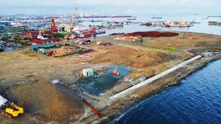 TULLAHAN RIVER REHABILITATION PROJECT  NAVOTAS PORT [upl. by Hgielyak714]