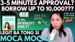 MOCA MOCA Quick Cash Loan App Okay Ba [upl. by Dorcea]