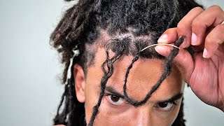 How To Interlock Dreadlocks [upl. by Asiluj]