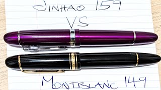 Jinhao 159 VS Montblanc 149 [upl. by Altis]