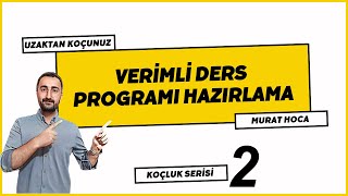 Verimli Ders Çalışma Programı Nasıl Hazırlanır Murat Hocayla Koçluk Serisi2 rehberlik koçluk [upl. by Oemor790]