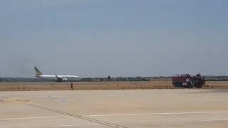 Simon Mwansa Kapwepwe International Airport Ndola Zambia Zambia international airport [upl. by Neellek]