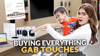 BUYING EVERYTHING BABY GAB TOUCHES  IVANA ALAWI [upl. by Sremlahc]