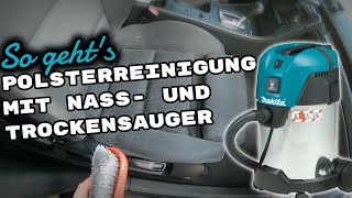 So gehts Polsterreinigung mit Nass und Trockensauger [upl. by Temple]