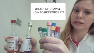 Phlebotomy Order of Draw Explanation amp How to Remember It [upl. by Nosmirc]