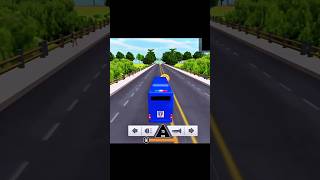 police Bus Driving shorts youtubeshorts game busgame policevehicle [upl. by Darcia]