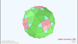 Hexaedro tetrakis de hélice  Propellor tetrakis hexahedron [upl. by Orms]