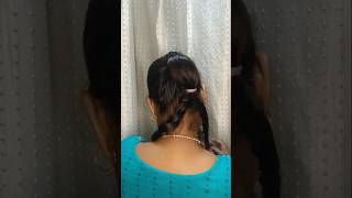 Simple low bun hairstylelowbunhairhairstyle [upl. by Assirehs]