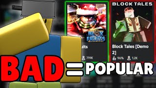 Why Bad Games Are Popular On Roblox [upl. by Shriner]