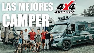 Furgonetas CAMPERIZADAS 4x4  🚐MEETING CAMPER 2021 encuentro viajeros por el mundo en España 🌎 [upl. by Ennoval]