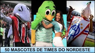 MASCOTES DOS TIMES DO NORDESTE – CONHEÇA 50 MASCOTES DE CLUBES NORDESTINOS [upl. by Tutankhamen]