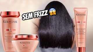 Kerastase DISCIPLINE FLUIDEALISTE  Testei a linha ANTIFRIZZ da KERASTASE [upl. by Anaic]