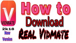 how to download vidmate for your android and PC 2k18 in urdu hindi hy Asim creativity [upl. by Weiner]