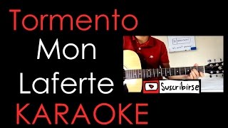 Tormento Mon Laferte Karaoke acústico Cover [upl. by Lehcin]