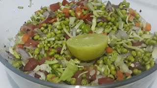 Sprouts salad recipe in hindi diet recipe  moong salad recipe healthy easy by rizz kitchen [upl. by Bj]