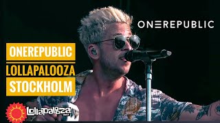 FULL OneRepublic Live  Lollapalooza Stockholm 2023 01072023 [upl. by Dlareme]