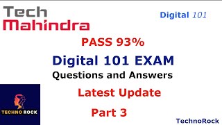 Tech Mahindra Digital 101 Exam Questions and Answers 2023 Latest Update  PASS 93 [upl. by Vittorio]