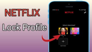 how to add pin to netflix profile on mobile lock netflix profile [upl. by Alla]