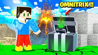 How I Became BEN 10 in this Minecraft WORLD [upl. by Aerdnaeel800]