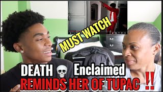 MOM REACTS TO NBA YOUNGBOY DEATH ENCLAIMED JUST LIKE TUPAC  BIGGIE [upl. by Neelyar]