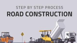 Road Construction Process Step by Step  How Modern Roads Are Built  Civil Engineering [upl. by Braun]