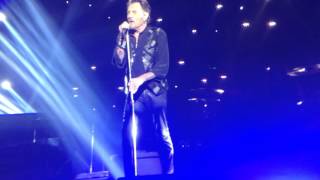 Le Pénitencier  Johnny Hallyday  Rester Vivant Tour  Rouen  22032016 [upl. by Stuckey]