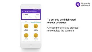 PhonePe  Gold Purchase [upl. by Araeic241]