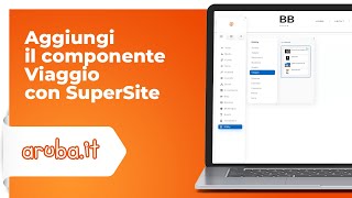 Aggiungi il componente Viaggio con SuperSite [upl. by Franckot]