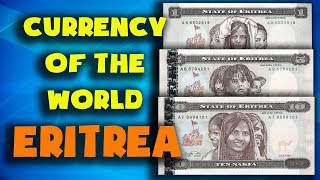 Currency of the world  Eritrea Eritrean nakfa Exchange rates EritreaEritrean banknotes [upl. by Neelear]