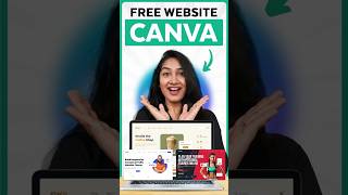 How to Create a WEBSITE with Canva for Free Simple Steps [upl. by Anomer]