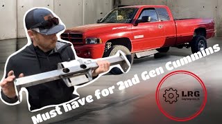 Every 2nd Gen CUMMINS NEEDS THIS No more headache New crossmember [upl. by Savell]