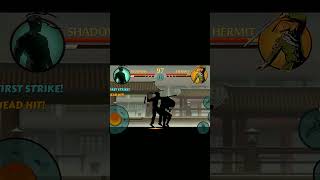 Hermit on his prime mode ☠😭 shadowfight2 gaming [upl. by Aicatsal]