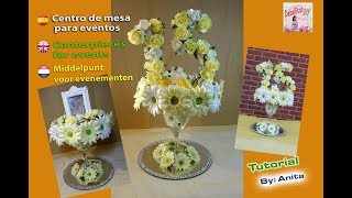 Decoración de mesa para eventos  Table decoration  Tafeldecoratie [upl. by Karrah]